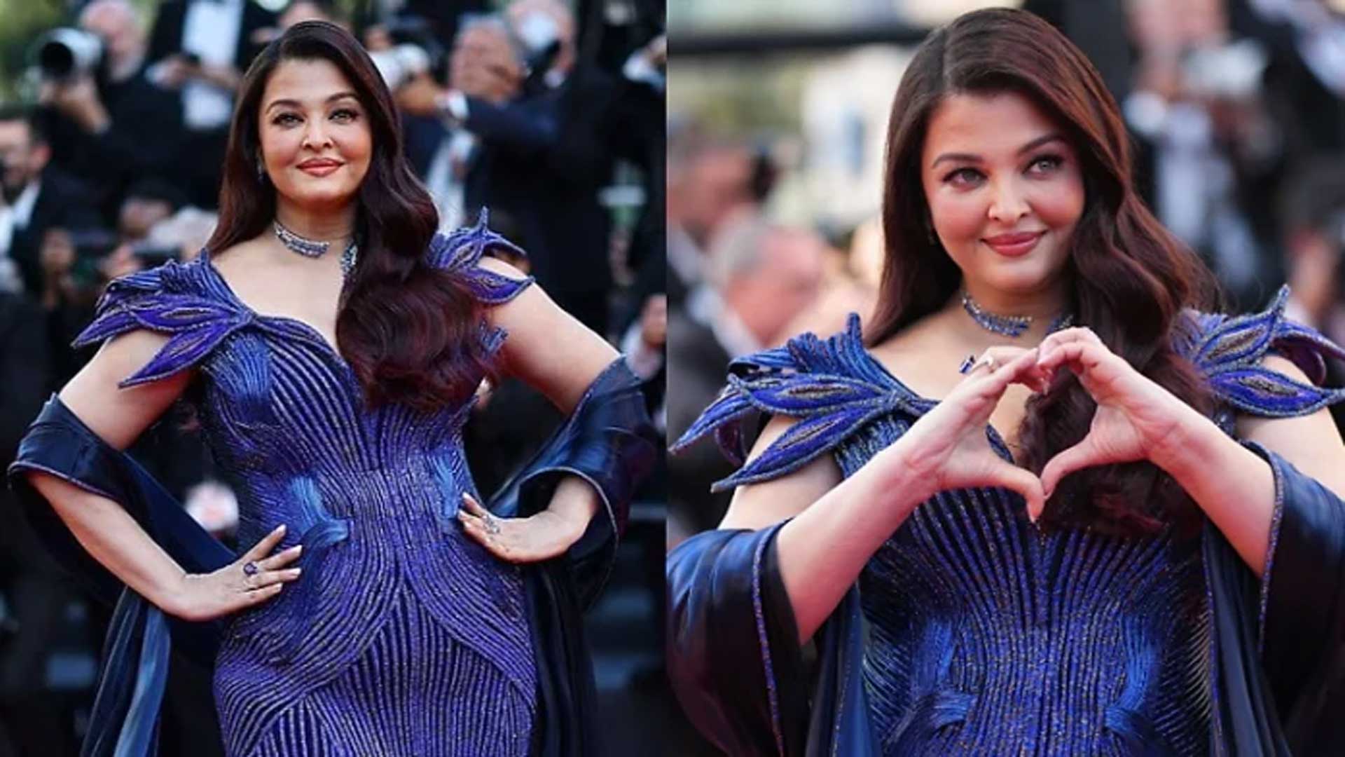 Aishwarya Rai Tampil Memukau Bersama Anak Di Festival Filem Cannes