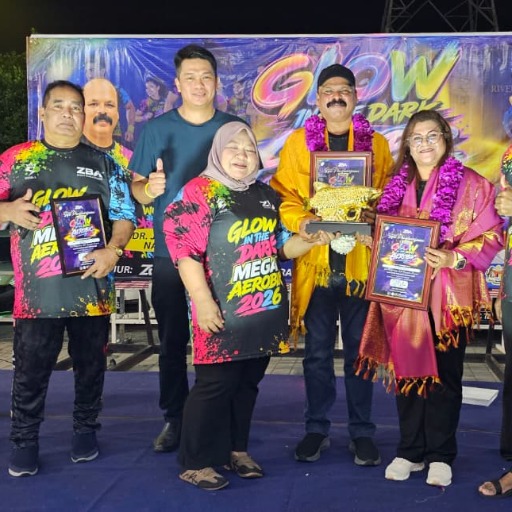 இருளில் ஒளிரும் ஏரோபிக் 2026’ உடற்பயிற்சி நிகழ்ச்சி - கடார கர்ணன் டாக்டர் சின்னையா, சட்டமன்ற உறுப்பினர் அடாம் லோ பங்கேற்பு!